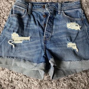 Curvy ultra high rise shorts